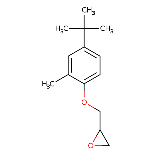 2-(4-tert-butyl-2-methylphenoxymethyl)oxirane