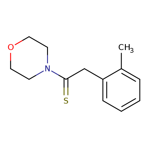 Morpholine,  4-[2-(2-methylphenyl)-1-thioxoethyl]-  (9CI)