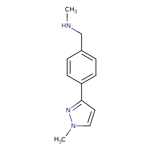 N-Methyl-1-(4-(1-methyl-1H-pyrazol-3-yl)phenyl)methanamine