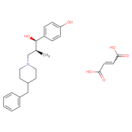 (αR,βS)-α-(4-Hydroxyphenyl)-β-methyl-4-(phenylmethyl)-1-piperidinepropanol maleate