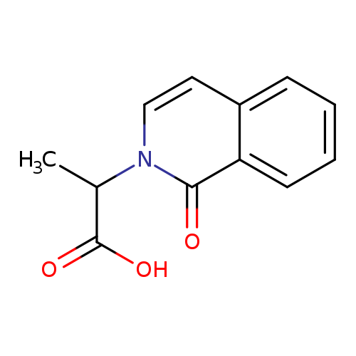2-(1-Oxoisoquinolin-2(1H)-yl)propanoic acid