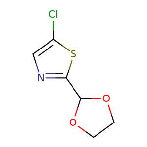 5-chloro-2-(1,3-dioxolan-2-yl)-1,3-thiazole