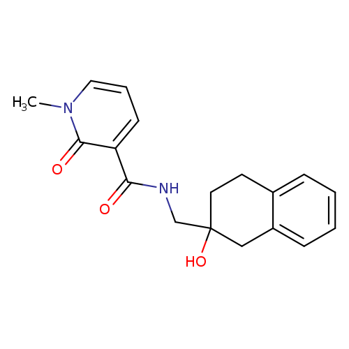 N-[(2-hydroxy-1,2,3,4-tetrahydronaphthalen-2-yl)methyl]-1-methyl-2-oxo-1,2-dihydropyridine-3-carboxamide