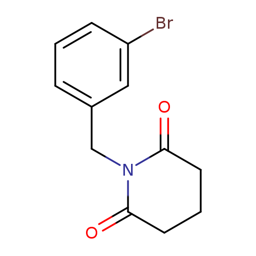 1-[(3-bromophenyl)methyl]piperidine-2,6-dione