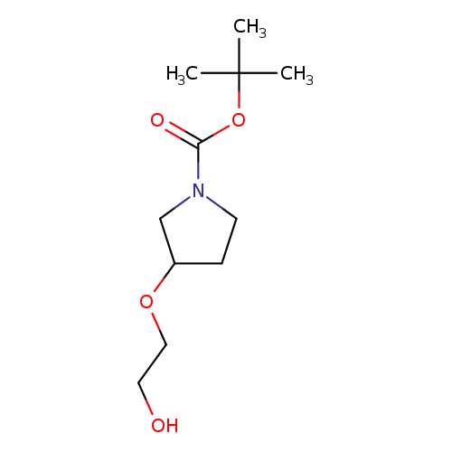 tert-Butyl 3-(2-hydroxyethoxy)pyrrolidine-1-carboxylate