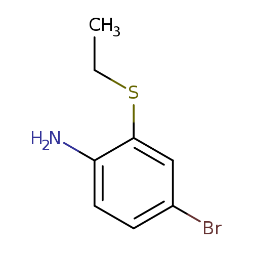 4-bromo-2-(ethylsulfanyl)aniline