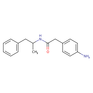 2-(4-Aminophenyl)-n-(1-methyl-2-phenylethyl)acetamide hydrochloride