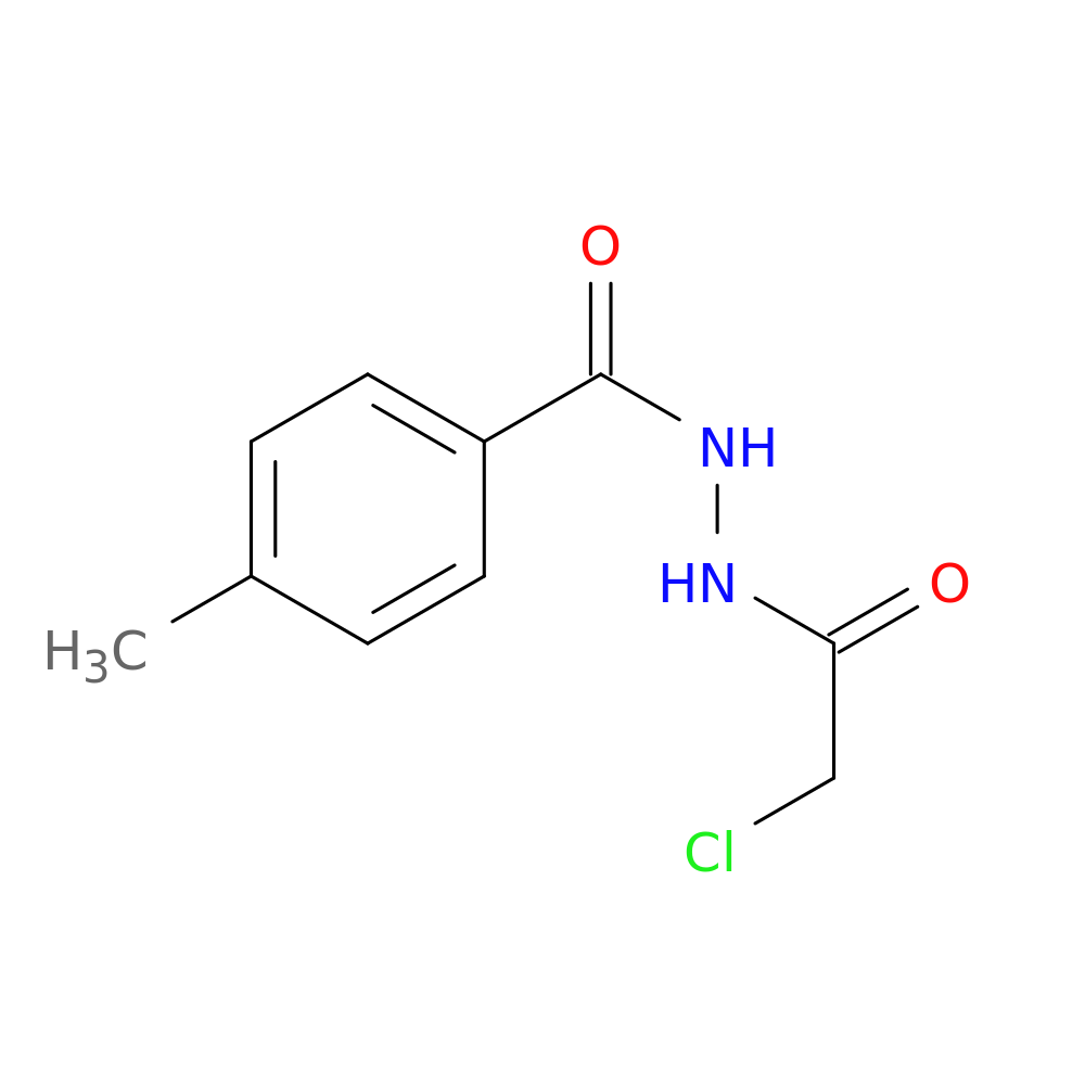 N'-(2-chloroacetyl)-4-methylbenzohydrazide