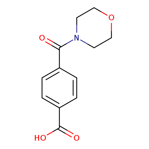 4-[(morpholin-4-yl)carbonyl]benzoic acid