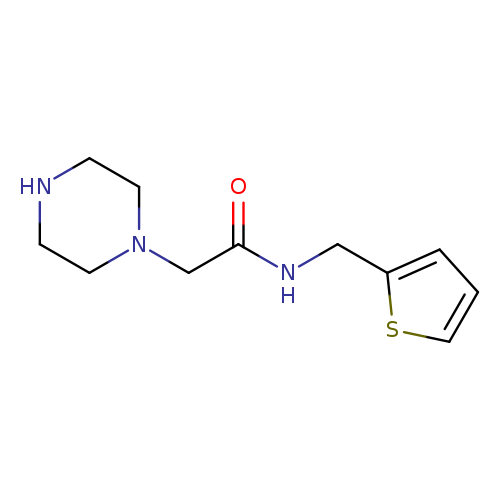 2-Piperazin-1-yl-n-(thien-2-ylmethyl)acetamide
