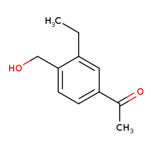 Ethanone, 1-[3-ethyl-4-(hydroxymethyl)phenyl]-