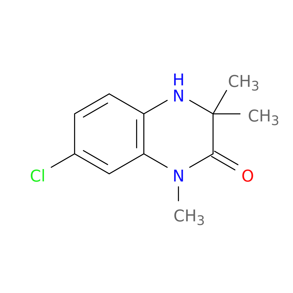 7-chloro-1,3,3-trimethyl-1,2,3,4-tetrahydroquinoxalin-2-one