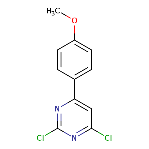 Pyrimidine, 2,4-dichloro-6-(4-methoxyphenyl)-