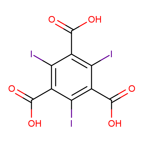 1,3,5-Benzenetricarboxylicacid, 2,4,6-triiodo-