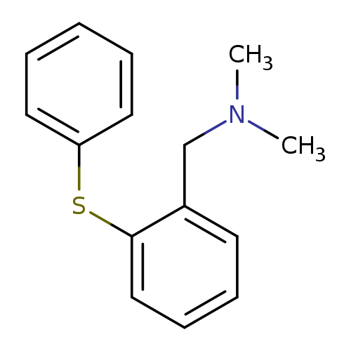 Benzenemethanamine, N,N-dimethyl-2-(phenylthio)-