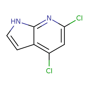 1H-Pyrrolo[2,3-b]pyridine, 4,6-dichloro-
