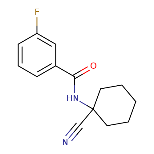 N-(1-CYANO-CYCLOHEXYL)-3-FLUORO-BENZAMIDE