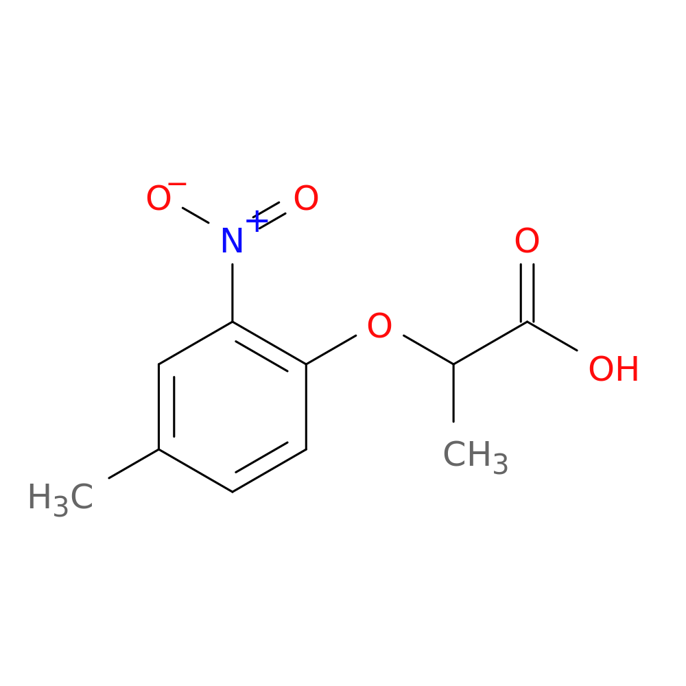 2-(4-Methyl-2-nitrophenoxy)propanoic acid
