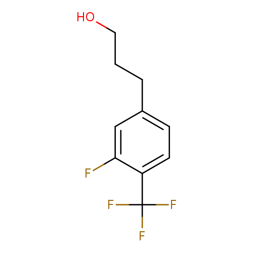 3-[3-Fluoro-4-(trifluoromethyl)phenyl]propan-1-ol