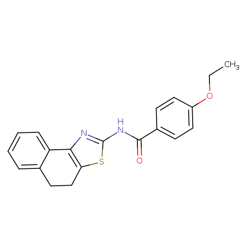 4-ethoxy-N-{4H,5H-naphtho[1,2-d][1,3]thiazol-2-yl}benzamide