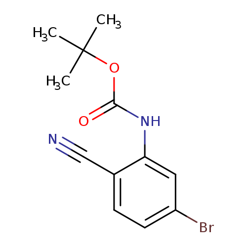 tert-butyl N-(5-bromo-2-cyanophenyl)carbamate
