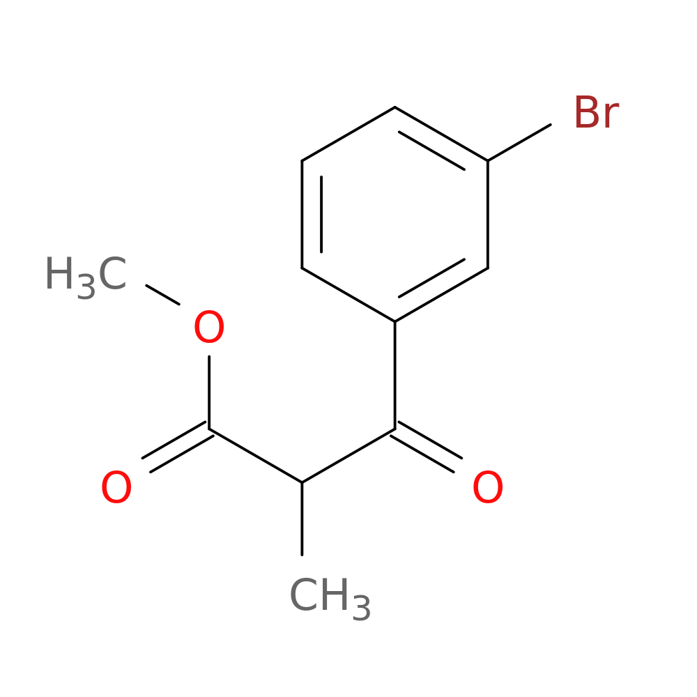 methyl 3-(3-bromophenyl)-2-methyl-3-oxopropanoate