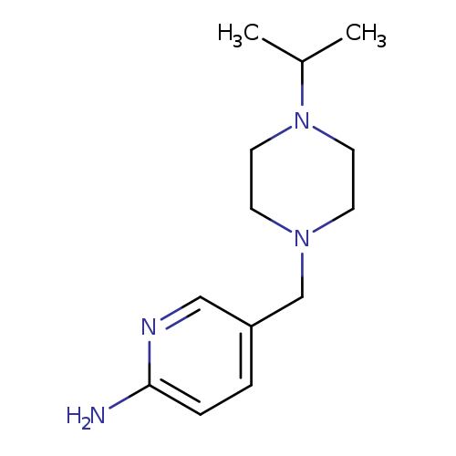 5-{[4-(propan-2-yl)piperazin-1-yl]methyl}pyridin-2-amine