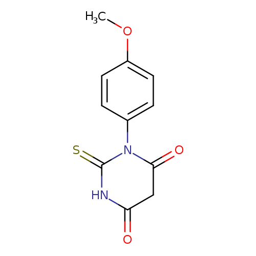 1-(4-Methoxyphenyl)-2-sulfanylidene-1,3-diazinane-4,6-dione