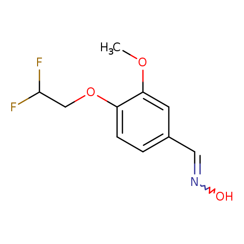 4-(2,2-DIFLUOROETHOXY)-3-METHOXYBENZALDEHYDE OXIME