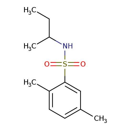 N-(butan-2-yl)-2,5-dimethylbenzene-1-sulfonamide