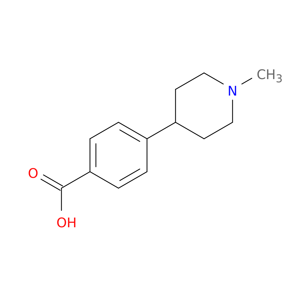 4-(1-Methylpiperidin-4-yl)benzoic acid