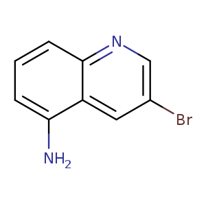 5-Quinolinamine, 3-bromo-