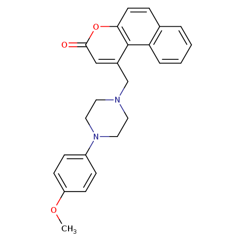 1-{[4-(4-methoxyphenyl)piperazin-1-yl]methyl}-3H-benzo[f]chromen-3-one