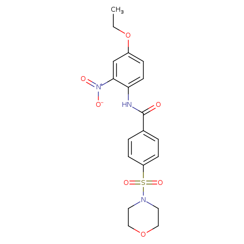 N-(4-ethoxy-2-nitrophenyl)-4-(morpholine-4-sulfonyl)benzamide
