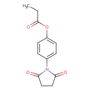 4-(2,5-dioxopyrrolidin-1-yl)phenyl propanoate