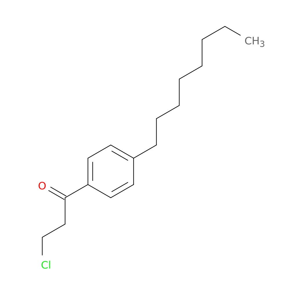 3-Chloro-1-(4-octylphenyl)propan-1-one