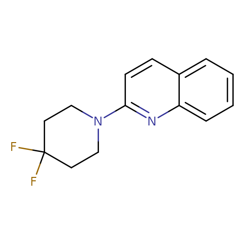 2-(4,4-difluoropiperidin-1-yl)quinoline