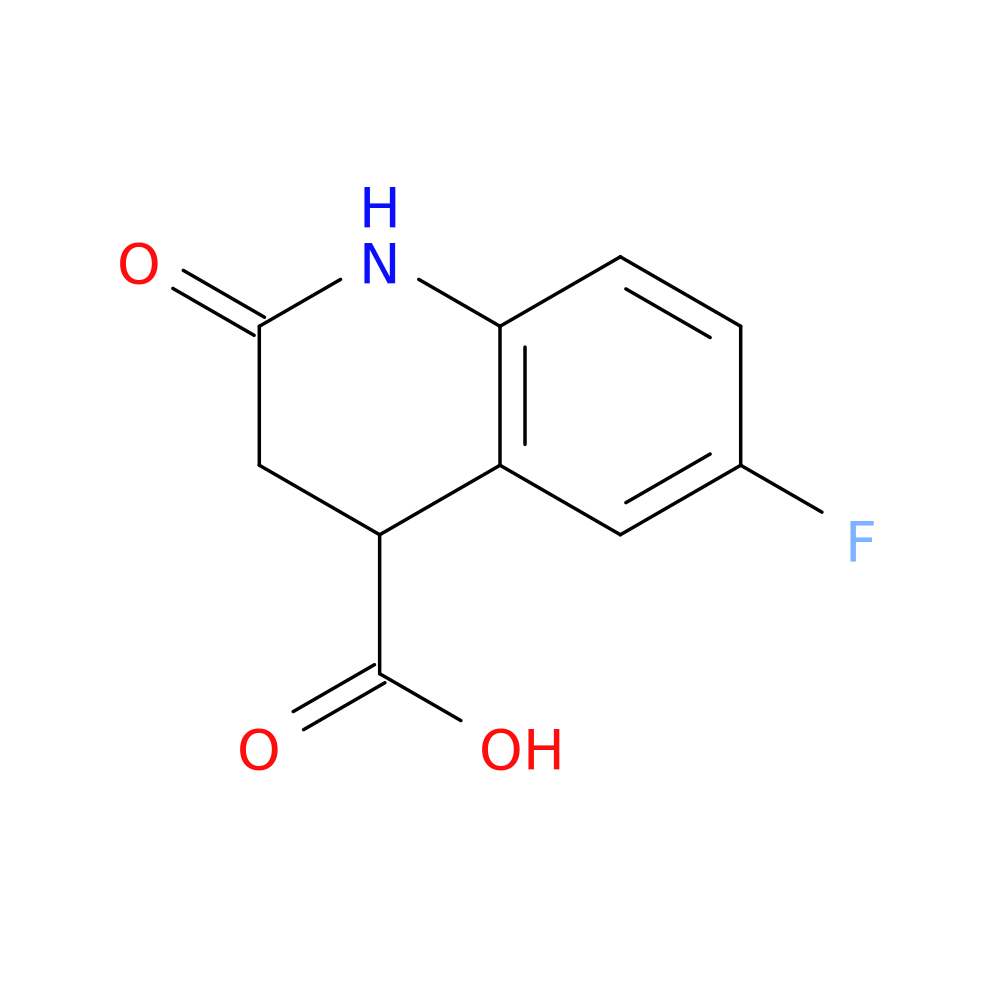 6-Fluoro-2-oxo-1,2,3,4-tetrahydroquinoline-4-carboxylic acid