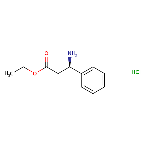 Benzenepropanoic acid, b-amino-, ethyl ester, hydrochloride, (bR)-