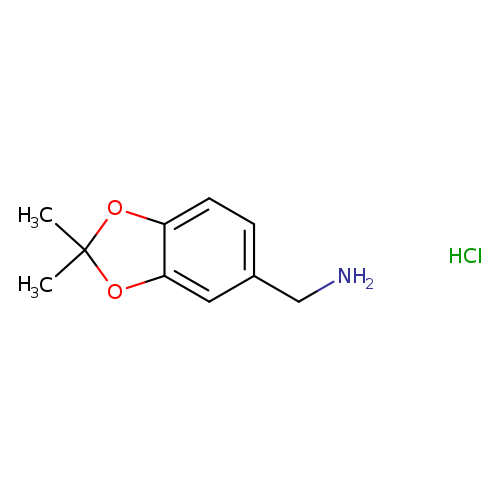 (2,2-Dimethylbenzo[d][1,3]dioxol-5-yl)methanamine hydrochloride