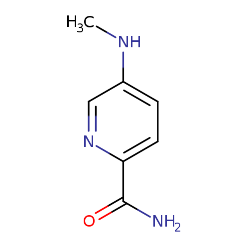 5-(methylamino)pyridine-2-carboxamide