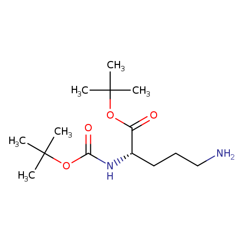 (S)-tert-Butyl 5-amino-2-((tert-butoxycarbonyl)amino)pentanoate