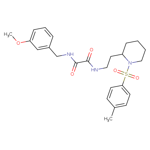 N'-[(3-methoxyphenyl)methyl]-N-{2-[1-(4-methylbenzenesulfonyl)piperidin-2-yl]ethyl}ethanediamide