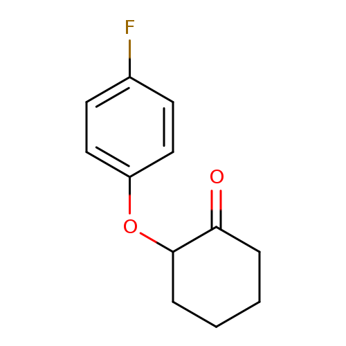 2-(4-fluorophenoxy)cyclohexanone