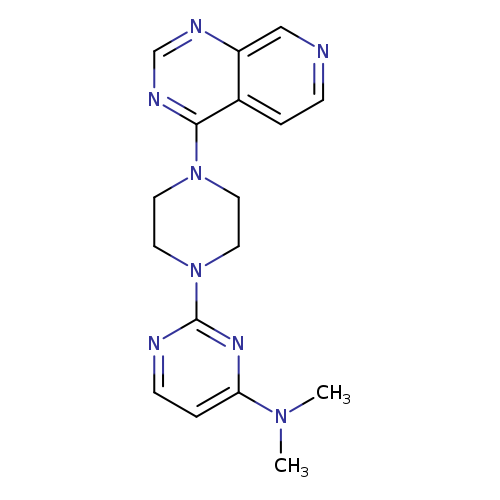 N,N-dimethyl-2-(4-{pyrido[3,4-d]pyrimidin-4-yl}piperazin-1-yl)pyrimidin-4-amine