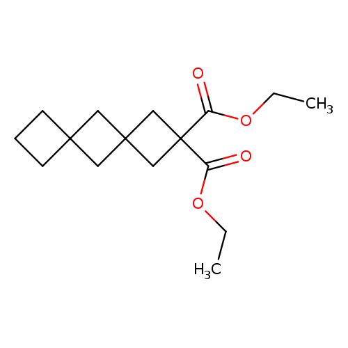 2,2-diethyl dispiro[3.1.3^{6}.1^{4}]decane-2,2-dicarboxylate