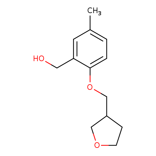 [5-Methyl-2-(oxolan-3-ylmethoxy)phenyl]methanol