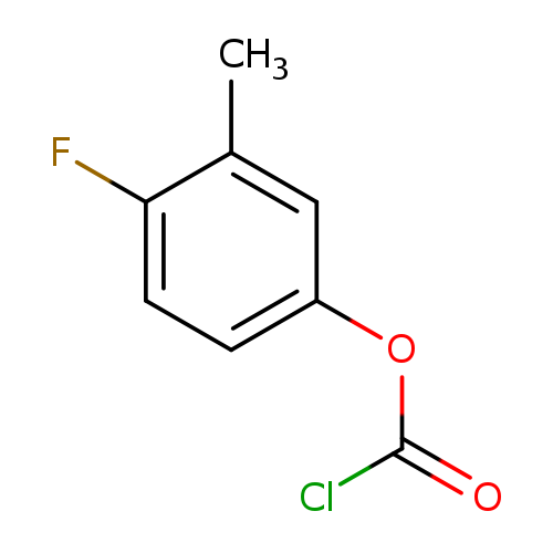 4-fluoro-3-methylphenylcarbonochloridate
