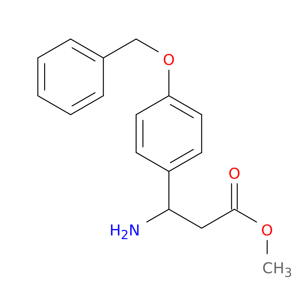 Methyl 3-Amino-3-[4-(phenylmethoxy)phenyl]propionate