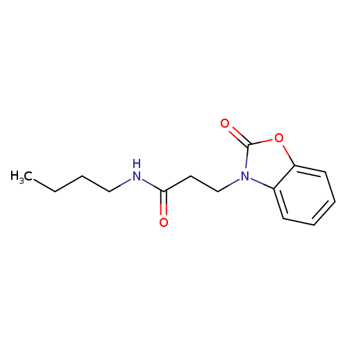 N-butyl-3-(2-oxo-2,3-dihydro-1,3-benzoxazol-3-yl)propanamide